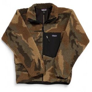 Patagonia Retro-X® Fleece Jacket Kansas Sky Classic Tan Zip